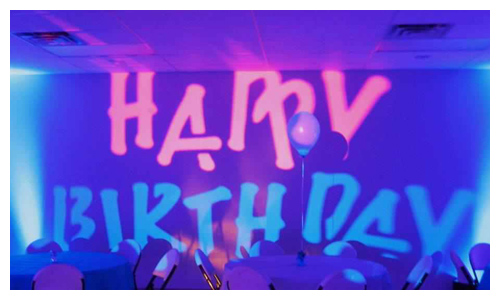 Custom Monogram Name In Lights